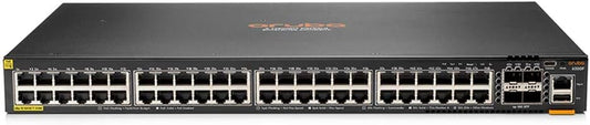 HP Aruba 6200F 48G Class4 PoE 4SFP+ 740W Switch - 48 Ports - Manageable - 3 Layer Supported - Modular - 740 W PoE Budget