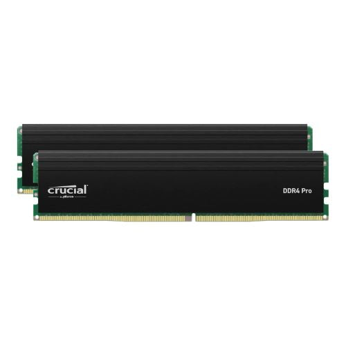 Crucial Pro RAM 32GB Kit (2x16GB) DDR4 3200MHz (or 3000MHz or 2666MHz) Desktop Memory CP2K16G4DFRA32A