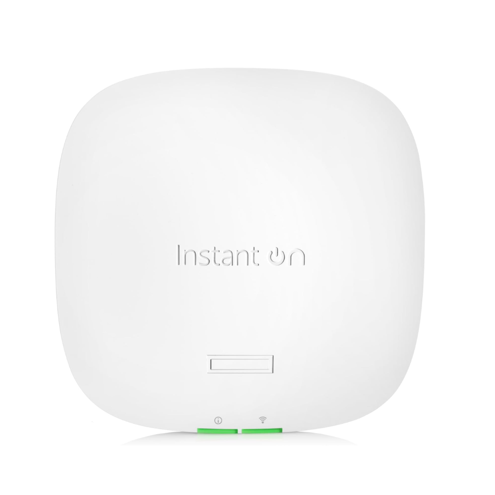 High-speed HPE AP22 R6M49A 2x2 WiFi 6 Access Point with Smart Mesh for business use.