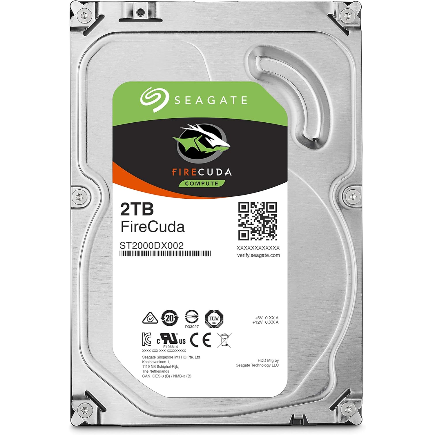 FireCuda ST2000DX002 Hybrid Hard Drive