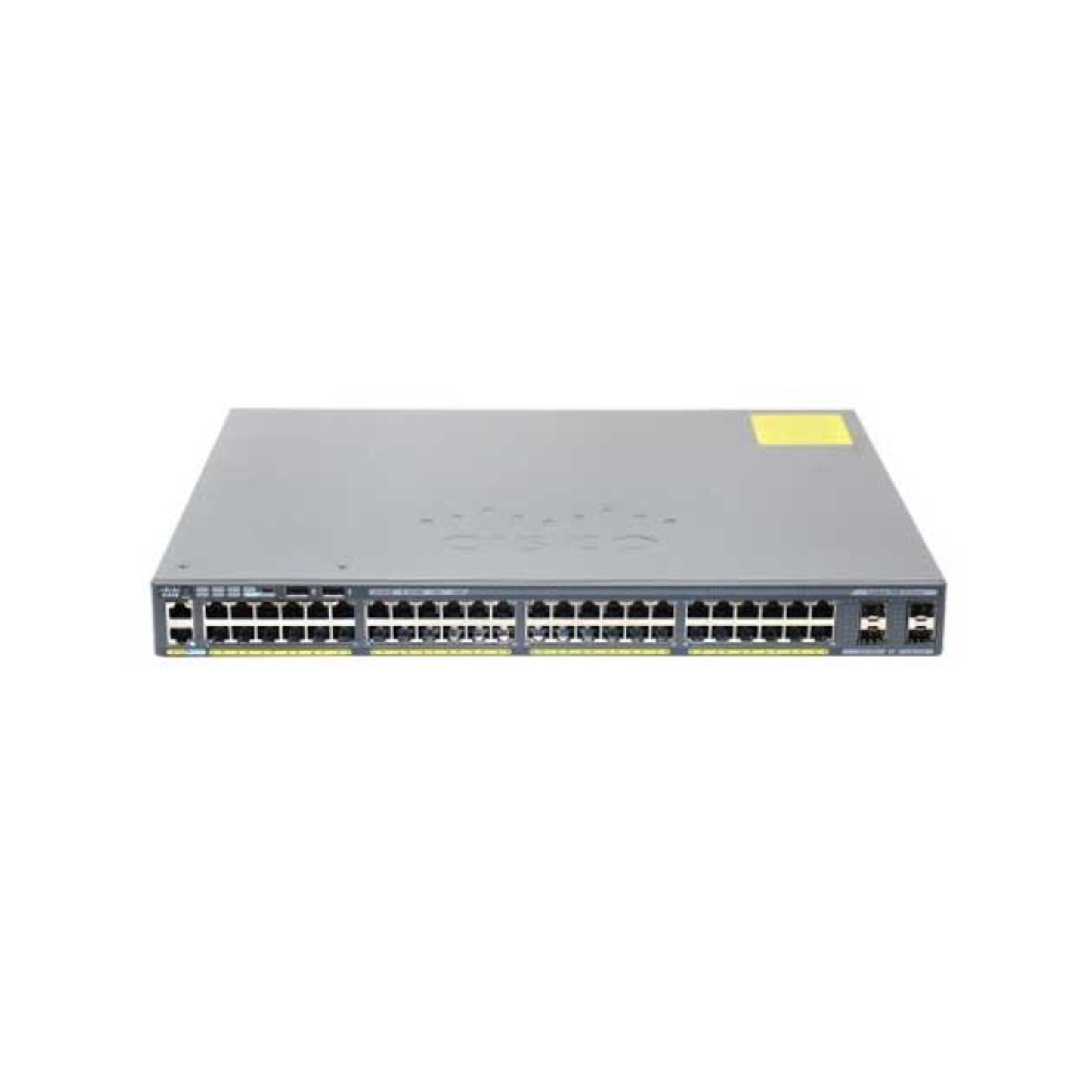 Cisco WS-C2960X-48FPS-L managed switch with 48 Gigabit Ethernet ports and PoE+ support
