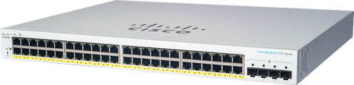 Cisco CBS220-48P-4G 48-Port PoE Smart Switch