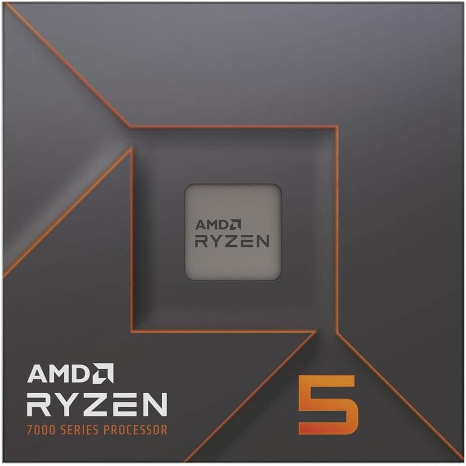 AMD Ryzen 5 7600X 6-Core, 12-Thread Unlocked Desktop Processor