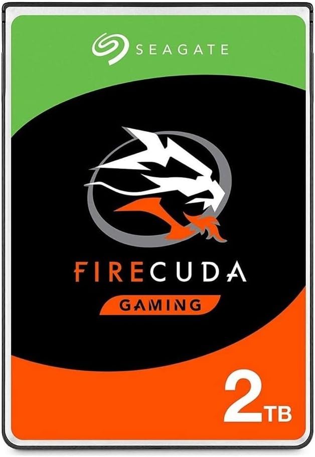 Seagate FireCuda 2TB Gaming Internal Hard Drive - High-Speed Performance Storage
