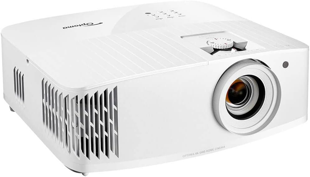 Optoma UHD55 4K Ultra HD DLP Home Theater and Gaming Projector, Built-In Speaker