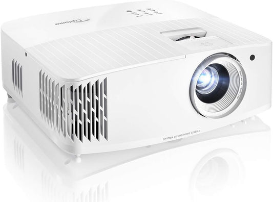 Optoma UHD30 True 4K UHD Gaming Projector | 16ms Response Time with Enhanced Gaming Mode | Lowest Input Lag on 4K Projector | 240Hz Refresh Rate | HDR10 & HLG