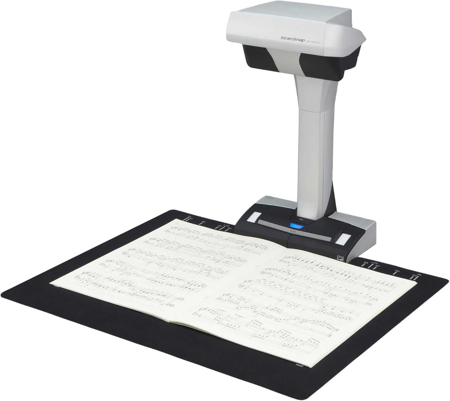 ScanSnap SV600 Overhead Book and Document Scanner, Black