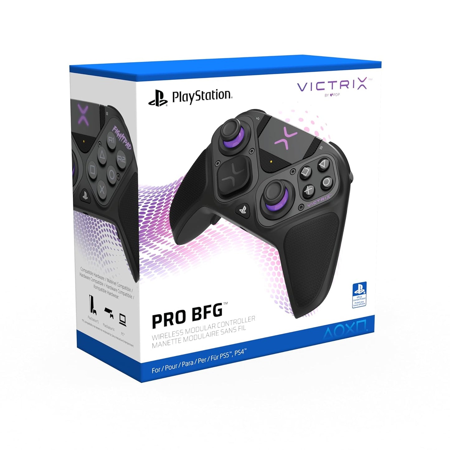 PDP Victrix Pro BFG Game Wireless Controller for Sony PS5, PS4, Windows 10/11