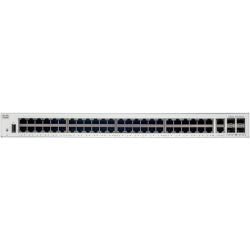 Cisco Catalyst 1000-48T-4G-L Network Switch, 48 Gigabit Ethernet Ports, 4 1G SFP Uplink Ports, Enhanced Limited (C1000-48T-4G-L)