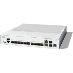 Cisco Catalyst 1300-12XS Managed Switch, 10 Port 10G SFP+, 2x10GE SFP+ Combo, Limited Lifetime Protection (C1300-12XS)