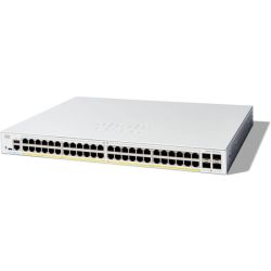 Cisco Catalyst 1300-48FP-4G Managed Switch, 48 Port GE, Full PoE, 4x1GE SFP, Limited Lifetime Protection (C1300-48FP-4G)