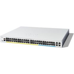 Cisco Catalyst 1300-48MGP-4X Managed Switch, 32 Port GE, 16 Port 2.5GE, PoE, 4x10GE SFP+, Limited Lifetime Protection (C1300-48MGP-4X)