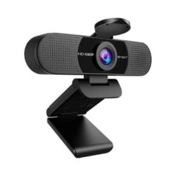 EMEET 1080P Webcam with Microphone, C960 Web Camera, 2 Mics Streaming Webcam, 90°FOV Computer Camera