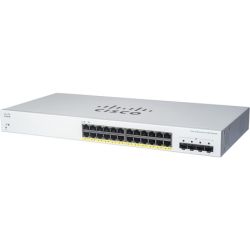 Cisco Business CBS220-24T-4G Smart Switch | 24 Port GE | 4x1G SFP | 3-Year Limited Hardware Warranty (CBS220-24T-4G-NA)