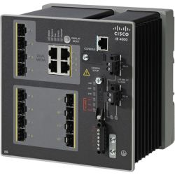 Cisco IE-4000-8S4G-E Network Switch Managed Black IE-4000-8S4G-E - 4X GE Combo Uplinks, 8X FE SFP