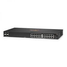 Aruba 6100 24G 4SFP+ Switch - JL678A#Acc UK Localization/Cord