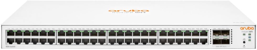 HPE Aruba Instant On 1830 48G 4SFP Switch JL814A