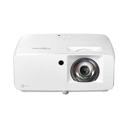 Optoma GT2100HDR Compact Short Throw Laser Home Theater and Gaming Projector, 1080p HD with 4K HDR Input, Bright 4,200 Lumens for Day and Night Viewing