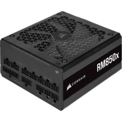 CORSAIR RM850x Fully Modular ATX Power Supply – 80 PLUS Gold – Low-Noise Fan – Zero RPM – Black