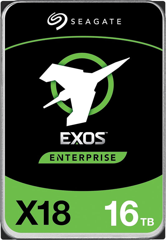 Seagate Exos X18 ST16000NM004JSP 16 TB Hard Drive - 3.5" Internal - SAS (12Gb/s SAS)