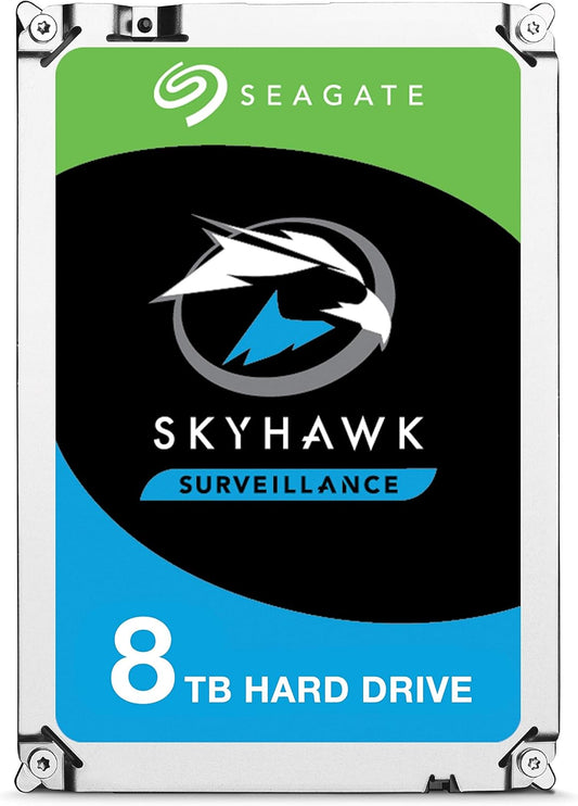 Seagate - ST8000VX004 Skyhawk ST8000VX004 8 TB Hard Drive - 3.5 Internal - SATA (SATA/600)