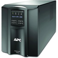 APC 1000VA Smart UPS with SmartConnect, SMT1000C Sinewave UPS Battery Backup, AVR, 120V, Line Interactive Uninterruptible Power Supply