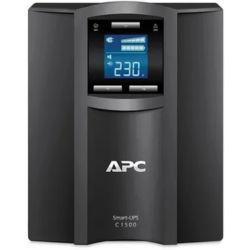 APC Smart-UPS C, Line Interactive, 1500VA, Tower, 230V, 8x IEC C13 outlets, USB and Serial communication, AVR, Graphic LCD