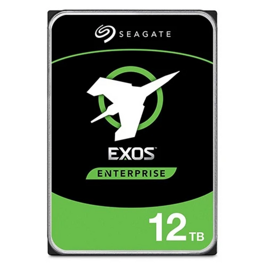 Seagate Exos 12TB Internal Hard Drive Enterprise HDD – 3.5 Inch 6Gb/s 128MB Cache for Enterprise, Data Center – Frustration Free Packaging (ST12000NM0007)