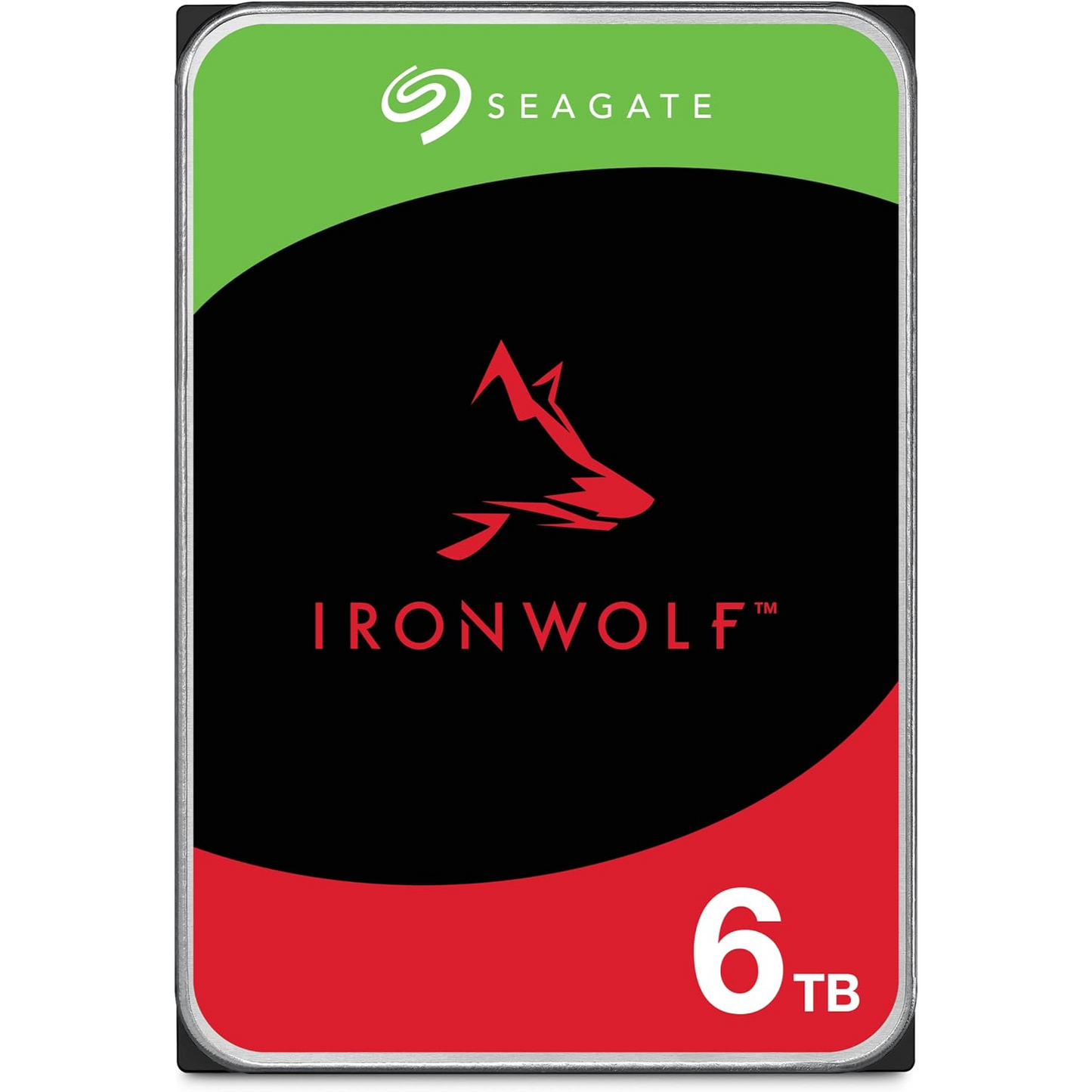 Seagate ST6000VN0033 Iron Wolf Multimedia Server Storage 6TB Internal Hard Drive 3.5" - SATA