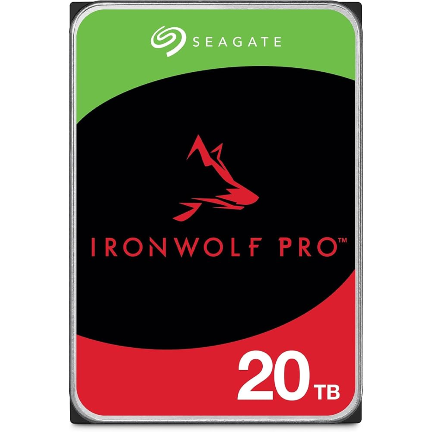 Seagate ST20000NE000 IronWolf Pro 20TB NAS Internal Hard Drive HDD – CMR 3.5 Inch SATA 6Gb/s 7200 RPM