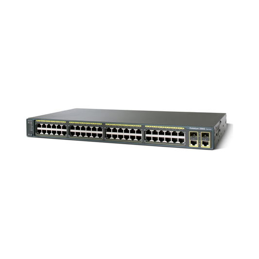 Cisco WS-C2960-48TC-L: 48-Port Fast Ethernet Switch with Dual Gigabit Uplinks