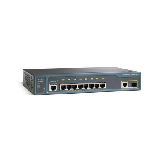 Cisco WS-C2960-8TC-L: Compact 8-Port Managed Switch with Gigabit Uplinks