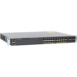 Cisco Catalyst WS-C2960X-24PS-L 24 Port Ethernet Switch with 370 Watt PoE