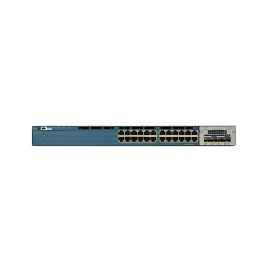 Cisco WS-C3560X-24T-L switch with 24 Gigabit Ethernet ports for enterprise networking