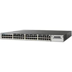 Cisco Catalyst 3750X-48T-S Layer 3 Switch - 48 Ports - Manageable - 48 x RJ-45 - Stack Port  - WS-C3750X-48T-S