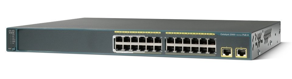 Cisco WS-C2960-24TT-L: 24-Port Fast Ethernet Switch with Gigabit Uplinks